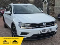 Used VW Tiguan SE 150 HP (110 kW) 2018 White SUV