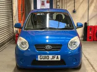 Used Kia Picanto 64 HP (47 kW) 2010 Blue Hatchback