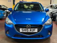 Used Mazda 2 Inclusive 2015 Blue Hatchback
