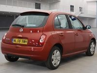 Used Nissan Micra Acenta 79 HP (58 kW) 2008 Red Hatchback