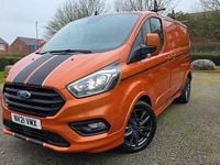 Used Ford Transit Custom Sport 185 HP (136 kW) 2021 Orange Van