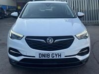 Used Vauxhall Grandland X 2018 White SUV
