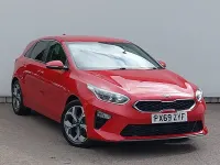 Used Kia Ceed 2019 Red Hatchback