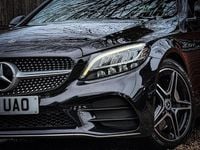 Used Mercedes C300 AMG line 2019 Black Coupe