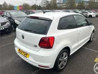 Used VW Polo Edition 90 HP (66 kW) 2017 White Hatchback
