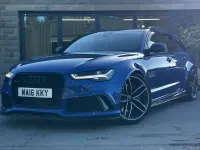 Begagnad Audi RS6 Design 560 HK (411 kW) 2016 Blå Kombi