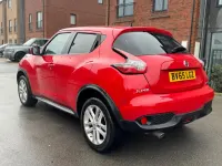 Begagnad Nissan Juke Acenta 110 HK (80 kW) 2015 Röd SUV