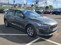 Begagnad Ford Focus Titanium 125 HK (91 kW) 2022 Grå Halvkombi
