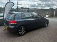 Used VW Golf VI SE 140 HP (102 kW) 2011 Blue Hatchback