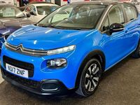 Used Citroën C3 Feel 100 HP (73 kW) 2017 Blue Hatchback