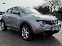 Begagnad Nissan Juke Acenta 2011 Silver SUV