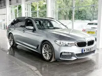 Used BMW 520 M Sport 184 HP (135 kW) 2018 Blue Estate