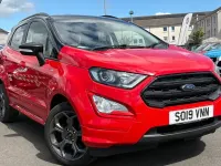 Used Ford Ecosport ST-Line 125 HP (91 kW) 2019 Red SUV