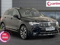 Used VW Tiguan R-line 150 HP (110 kW) 2020 Black SUV