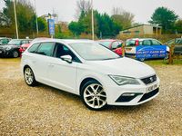 Begagnad Seat Leon FR 125 HK (91 kW) 2018 Vit Kombi