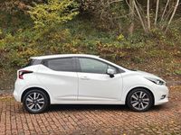 Used Nissan Micra N-Connecta 2017 White Hatchback