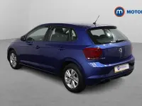 Used VW Polo SE 65 HP (47 kW) 2018 Blue Hatchback