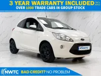 Used Ford Ka Zetec 69 HP (50 kW) 2015 White Hatchback