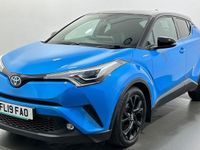 Used Toyota C-HR 122 HP (89 kW) 2019 Blue/black SUV