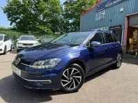 Used VW Golf VII Match 2019 Blue Hatchback