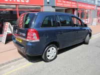 Used Vauxhall Zafira 140 HP (102 kW) 2012 Blue MPV