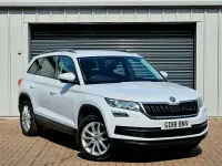 Used Skoda Kodiaq SE 150 HP (110 kW) 2018 White SUV