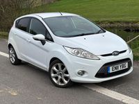 Used Ford Fiesta Zetec 2011 White Hatchback