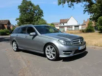Used Mercedes C220 2011 Silver Estate