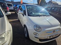Usado Fiat 500 Lounge 69 CV (50 kW) 2012 Blanco Utilitario
