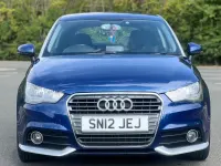 Used Audi A1 Design 105 HP (77 kW) 2012 Blue Hatchback