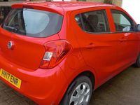 Used Vauxhall Viva 75 HP (55 kW) 2017 Red Hatchback