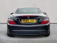 Used Mercedes SLK250 AMG 204 HP (150 kW) 2016 Black Cabriolet