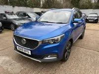 Used MG ZS Exclusive 106 HP (77 kW) 2019 Blue SUV