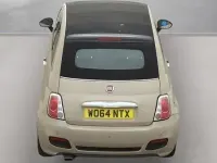 Used Fiat 500C S 69 HP (50 kW) 2015 Brown Cabriolet