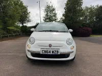 Used Fiat 500 Lounge 69 HP (50 kW) 2014 White Hatchback
