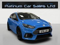 Used Ford Focus RS 350 HP (257 kW) 2018 Blue Hatchback