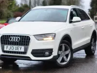 Second-hand Audi Q3 Design 140 CP (102 kW) 2013 Alb SUV