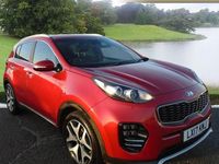 Used Kia Sportage GT-Line 2017 Red SUV