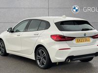Used BMW 118 Sport Line 136 HP (100 kW) 2023 White Hatchback
