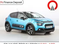 Used Citroën C3 PureTech 110 HP (80 kW) 2023 Blue Hatchback
