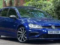 Used VW Golf VII R 2016 Blue Hatchback
