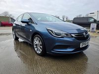 Used Vauxhall Astra Design Edition 125 HP (91 kW) 2016 Blue Hatchback
