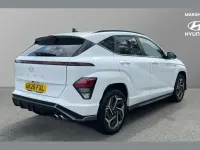 Used Hyundai Kona N Line 100 HP (73 kW) 2026 Serenity white SUV