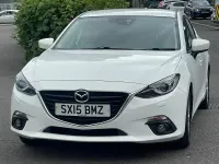 Used Mazda 3 165 HP (121 kW) 2015 White Hatchback