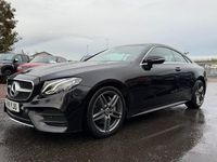 Used Mercedes E220 AMG Line Premium 194 HP (142 kW) 2018 Black Coupe