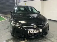 Used Vauxhall Corsa Design Edition 101 HP (74 kW) 2023 Black Hatchback