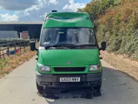 Used Ford Transit 118 HP (86 kW) 2003 Green Van
