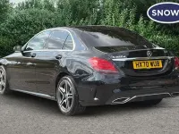 Used Mercedes C220 AMG Line Premium 194 HP (142 kW) 2019 Black Sedan