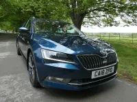 Second-hand Skoda Superb LAURIN & KLEMENT 190 CP (139 kW) 2018 Albastru Break