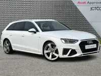 Used Audi A4 S-Line 200 HP (147 kW) 2024 White Estate